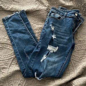 Distressed Skinny Jeans